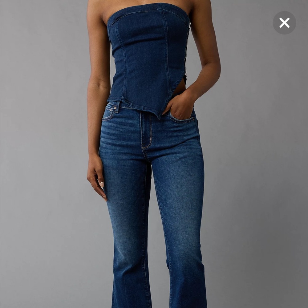 American Eagle denim top
